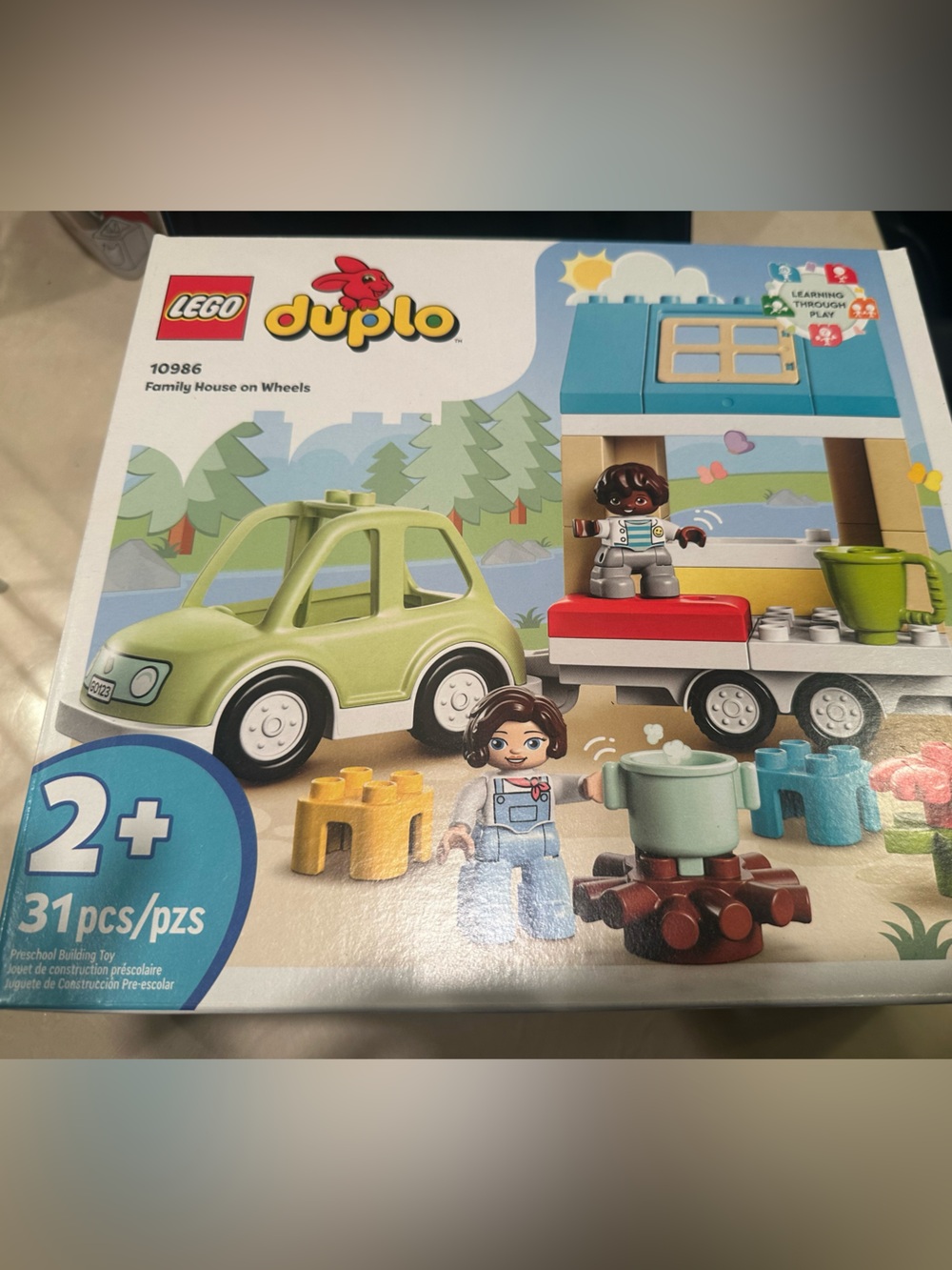 Duplo Family House on Wheels Playset New Toddlers